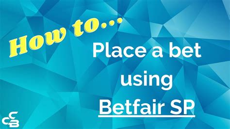 Betfair SP.